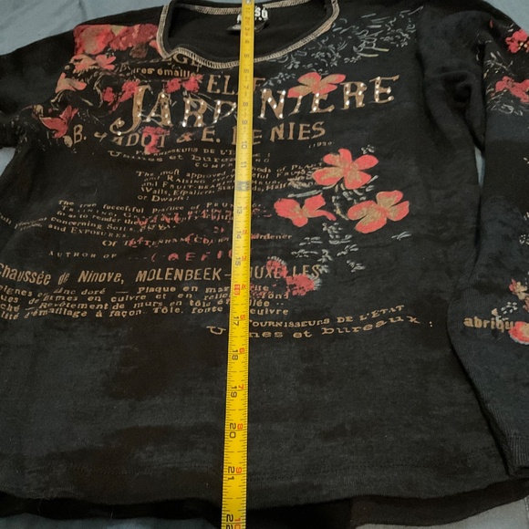 MODE KELSO FASHION TSHIRT PRINT ON FRONT SIZE MEDIUM - Picture 2 of 8